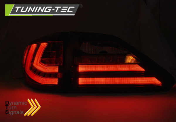 LED Lightbar Design Rückleuchten für Lexus RX III 350 09-12 rot/klar mit dyn. Blinker